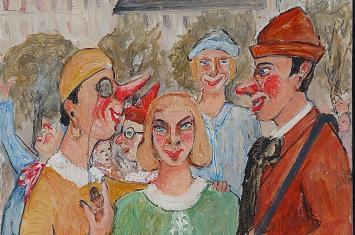 De Moulin Rouge, naïef kunstwerk
