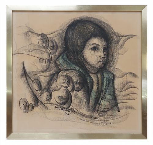 Kunstwerk van de Belgische kunstenaar Charles Delporte