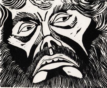 Grafische kunstwerkje van Chris Demangel