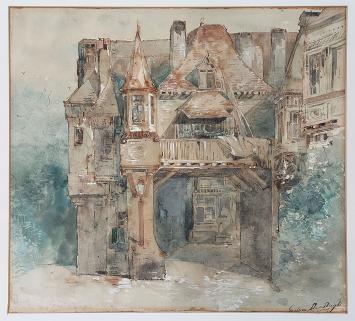 Kunstwerk van de Belgische kunstschilder Gustave Den Duyts kopen