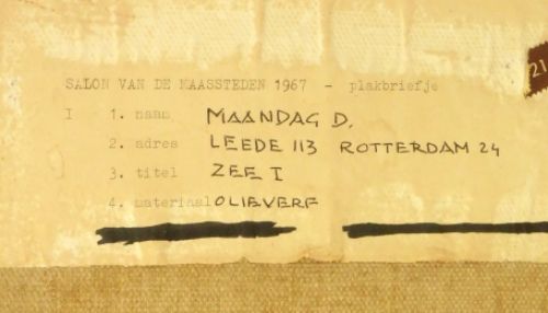 Abstractie Zee I 1967
