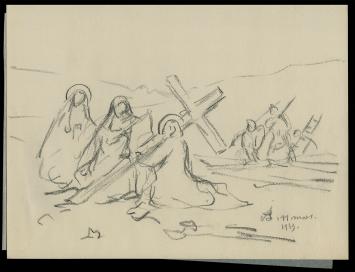 Tekening van de Belgische kunstschilder Armand Jamar kopen