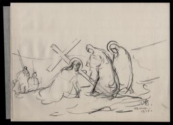 Tekening van de Belgische kunstschilder Armand Jamar kopen