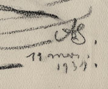 Tekening van Armand Jamar uit 1939 kopen