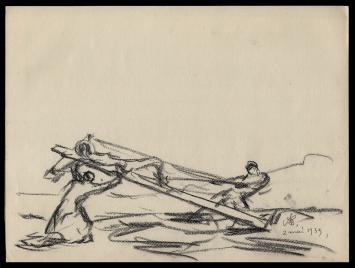 Tekening van de Belgische kunstschilder Armand Jamar kopen