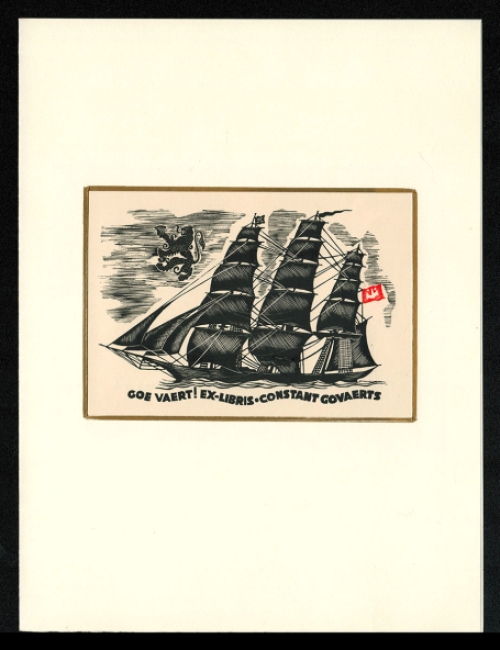 Ex Libris Désiré Acket voor Constant Govaerts