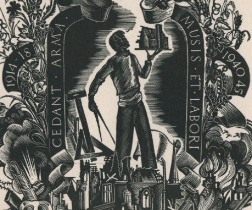 Een ex libris voor Dr. Ing. Gianni Mantero