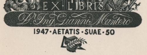 Belgische kunstenaar Désiré Acket met een grafisch werk