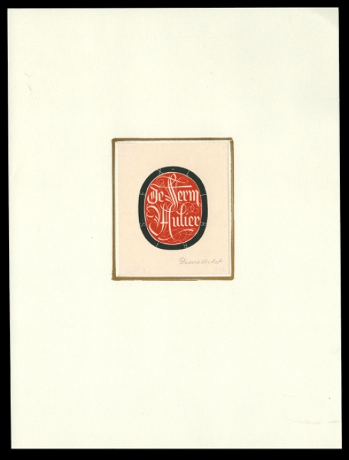 Een gravure van de kunstenaar Désiré Acket  kopen