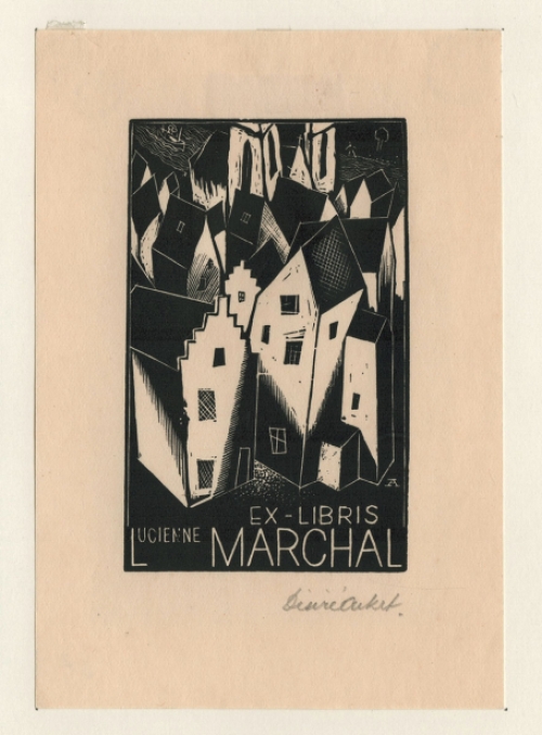 Een gravure van de kunstenaar Désiré Acket  kopen