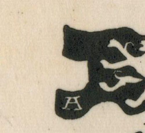 Ex Libris van de Belgische kunstenaar Désiré Acket