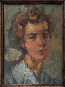 Schilderij van kunstschilderes Marthe De Spiegeleir