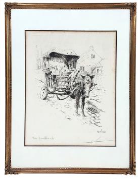 Ets van de Belgische kunstenaar Albert De Vree