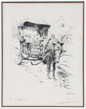 Ets van de Belgische etser Albert De Vree kopen