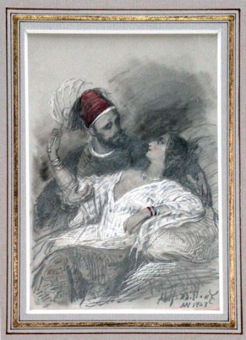 Tekening van Adolphe (Adolf)  Dillens