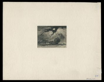 tekening uit 1952 van de Belgische kunstenaar Dirk Baksteen kopen