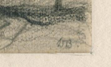 Potloodtekening van Dirk Baksteen