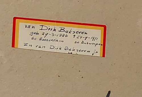 Zomeravond te Achterbosch België 1919