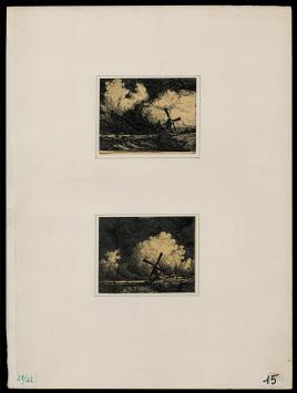 Inkttekening van de Belgische kunstenaar Dirk Baksteen kopen