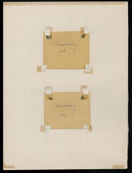 De windmolen, twee Oost-Indische Inkttekeningen