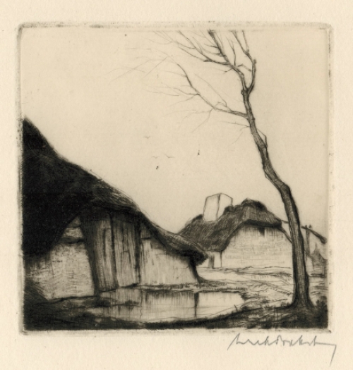 Ets van de Belgische etser Dirk Baksteen kopen