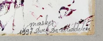 Kunstwerkje op papier in zeer goede conditie