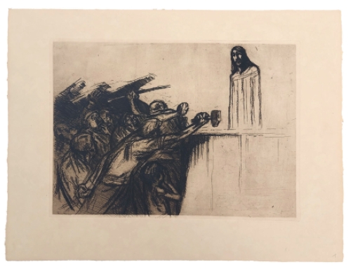 Ets van de Belgische etser Jean Donnay