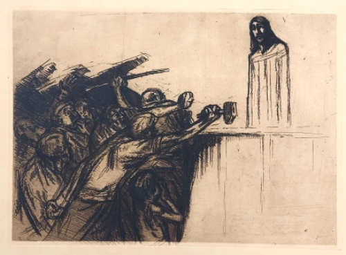 Ets uit 1929 van Jean Donnay kopen