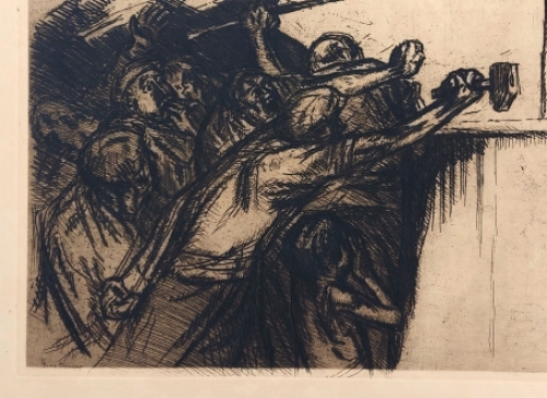 Ets van de Belgische kunstenaar Jean Donnay