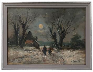 Schilderij van de Belgische kunstenaar Constant Dratz kopen