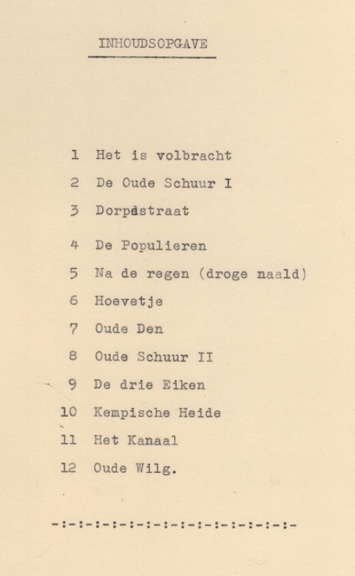 Ets:  Oude schuur II