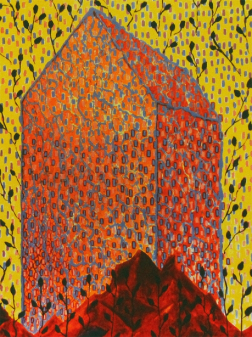 Kleurenlitho van Willy Van Sompel kopen