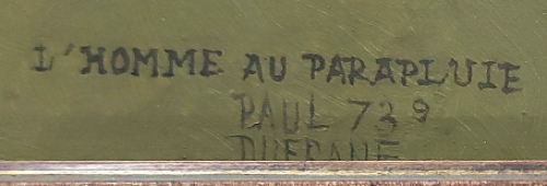 Artiste belge, peintre belge Paul Dufrane