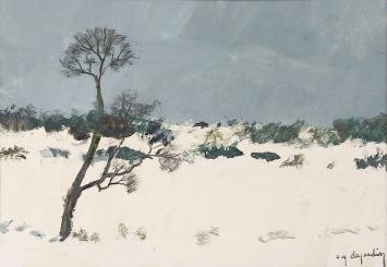 Schilderij van de Belgische kunstenaar René Marie Dujardin kopen