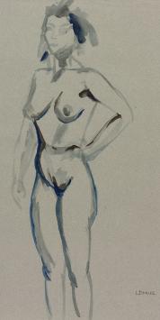 Tekening van Irénée Duriez kopen
