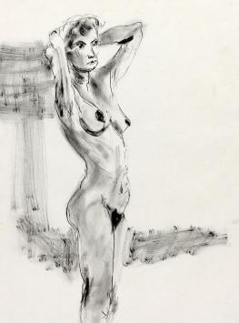 de Belgische kunstenaar Irénée Duriez