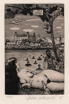 Kunst van Dusan Polakovic voor Marvin Bolotsky