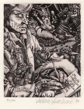 Kunst van Dusan Polakovic voor J Souverein