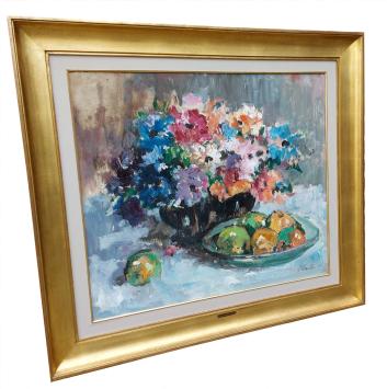 Groot Olieverfschilderij van Edmond de Meulenaere kopen