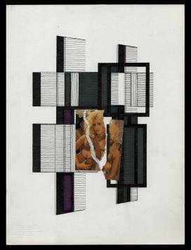 Collage van de Belgische kunstschilder Eugène Eechaut kopen