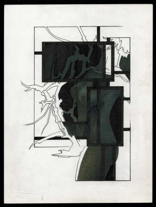 Naakte dame van de Belgische kunstenaar Eugène Eechaut kopen