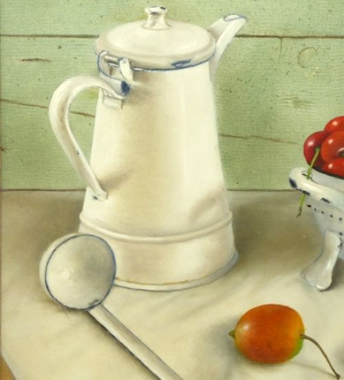 Oilpainting from the Belgian artist Emile Geudens