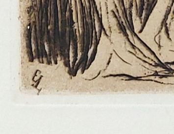 Grafisch kunstwerk van Eugène Laermans