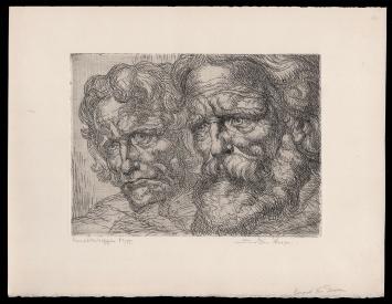 Ets van de Belgische kunstenaar Edmond Van Dooren kopen