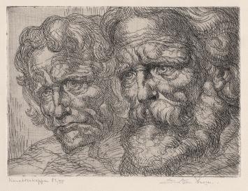 Belgische kunstenaar Edmond Van Dooren