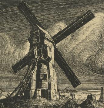 Litho of Lino van Edmond Van Dooren kopen, Belgische kunstenaar