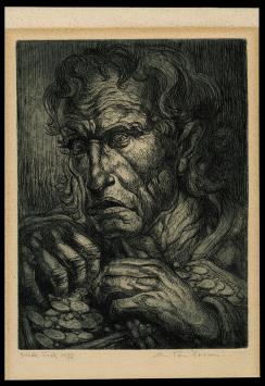 Ets van de Belgische kunstenaar Edmond Van Dooren kopen