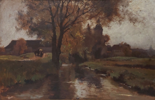 Edmond Deschampheleer artist Belge