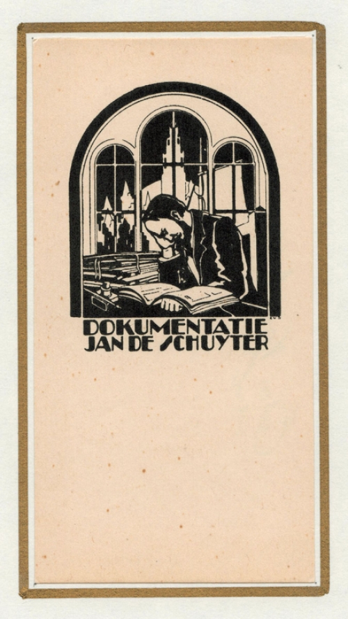 Belgische graficus Edmond Van Dooren