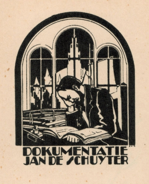 Ex libris van E. van Dooren